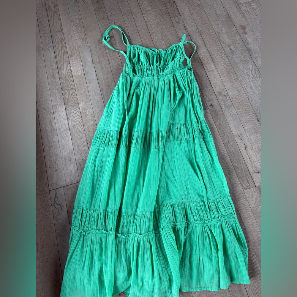 Free People Jade Green Maxi Dress